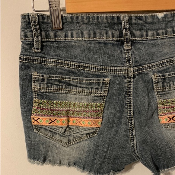 Distressed Denim Women's Shorts - Picture 7 of 7